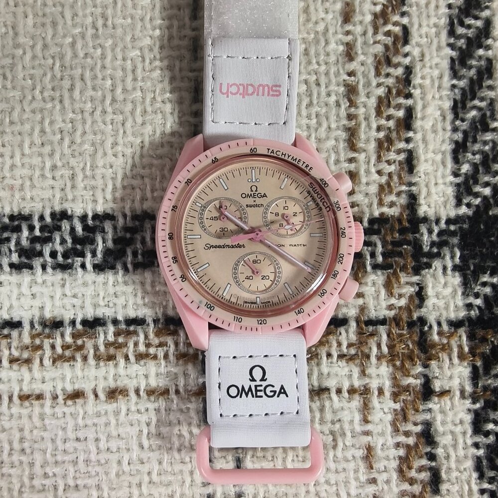 Swatch X Omega Bioceramic Moonswatch Mission To The Venus Watch